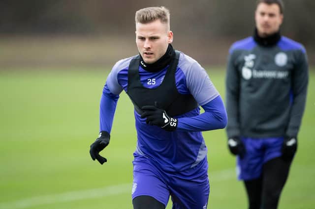 Hull loanee James Scott will be part of Shaun Maloney's plan at Hibs. (Photo by Paul Devlin / SNS Group)
