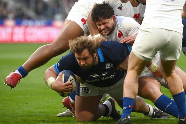 A real threat in the loose for Scotland, with a couple of bullocking runs. 7/10