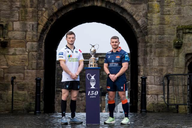 Glasgow Warriors and Edinburgh face each other in the first leg of the 1872 Cup on Friday night.