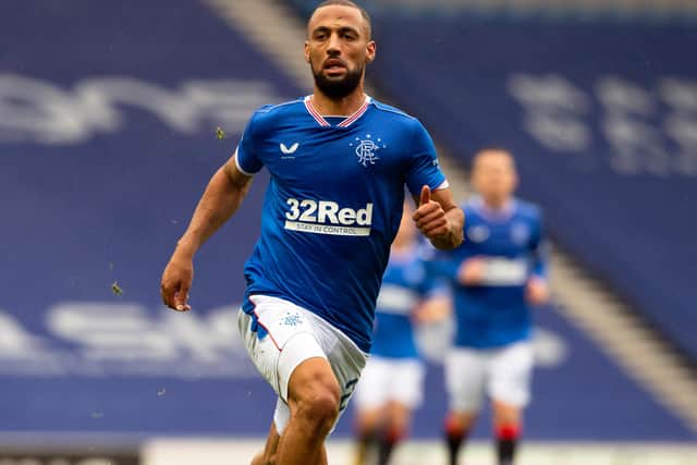Kemar Roofe is set to he fit for the match against Hibs. Picture: SNS