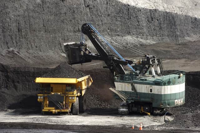 Humans have burned vast mountains of coal, throwing huge amounts of carbon dioxide into the atmosphere, but companies and investors are increasingly switching to other forms of energy (Picture: Matthew Brown/AP file photo)
