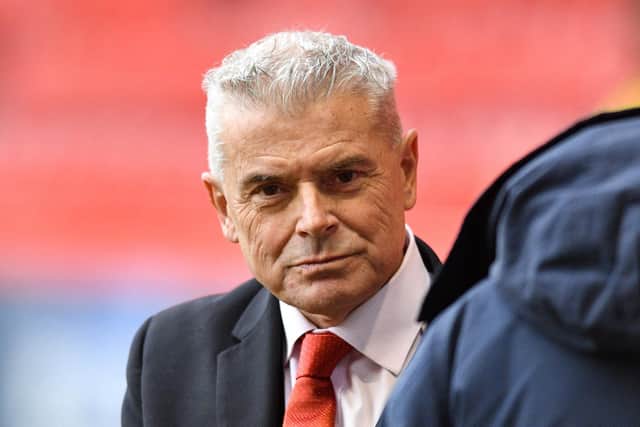 Aberdeen chairman Dave Cormack will step away from the club's new manager search to undergo major heart surgery. (Photo by Mark Scates / SNS Group)