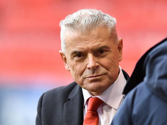 Aberdeen chairman Dave Cormack will step away from the club's new manager search to undergo major heart surgery. (Photo by Mark Scates / SNS Group)