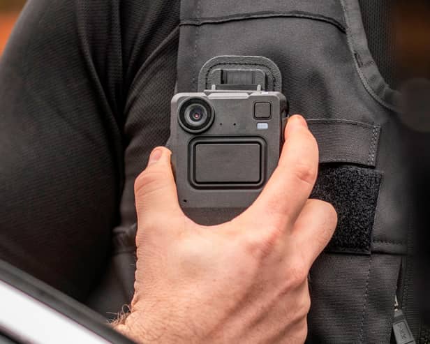 Edesix's body-worn cameras are used to record interactions between police officers and the public.