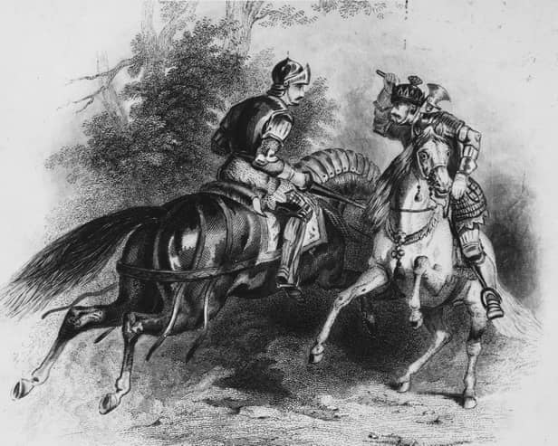 Robert Bruce killed Henry de Bohun at the Battle of Bannockburn after the English knight launched what was considered to be an unchivalrous attack (Picture: Hulton Archive/Getty Images)