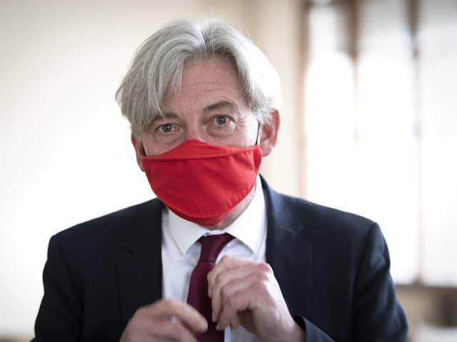 Scottish Labour leader Richard Leonard during a visit to Summerhall, Edinburgh. Picture: Jane Barlow/PA Wire