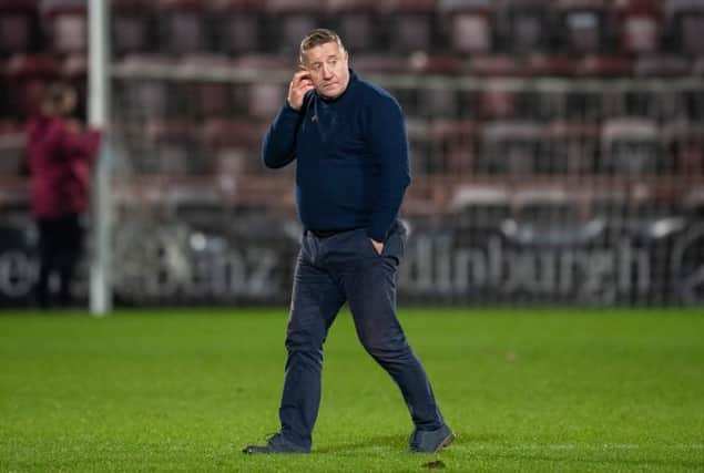 ICT manager John Robertson at Tynecastle last season. (Photo by Ross Parker / SNS Group)