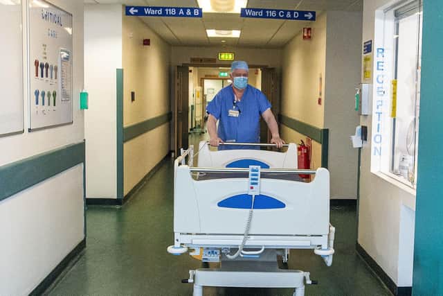 Edinburgh Royal Infirmary A&E Department has been operating over-capacity (Lisa Ferguson)