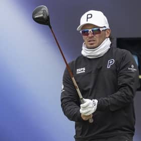 Ewen Ferguson, who finished as the leading Scot, tees off in the final round of the 152nd Open at Royal Troon. Picture: Tom Russo/The Scotsma