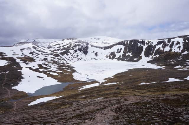 Ben MacDui in the heart of the Cairngorms