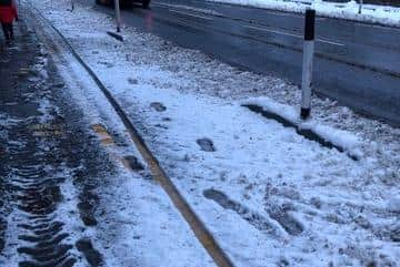 Untreated footpath and cycle-way