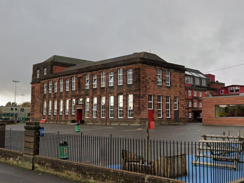 Renowned for its academic excellence, Jordanhill School is Glasgow's only entry in this list, coming top of the pile. An impressive 89 per cent of pupils leave with at least five Highers.