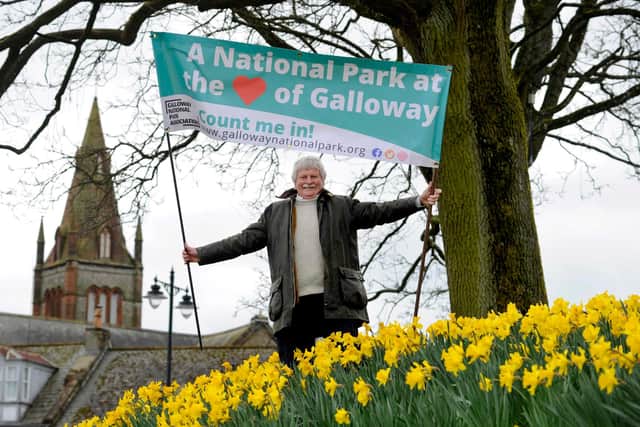 Rob Lucas is chairman of the Galloway National Park Association