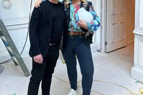 TV's Josie with AC Hotel by Marriott Manager Craig Munro