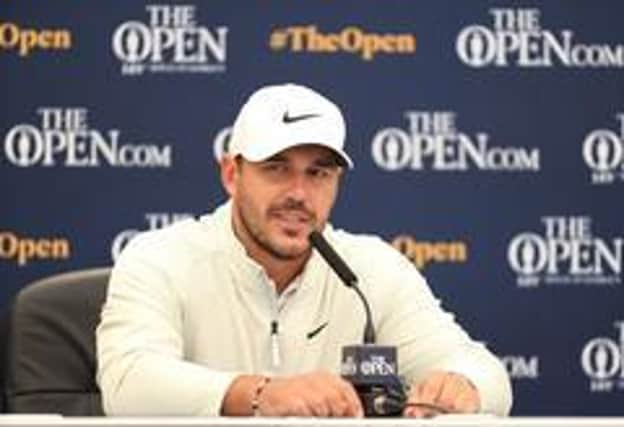 Four-time major winner speaks to the media in the build up to the 149th Open at Royal St George's in Kent. Picture: PA