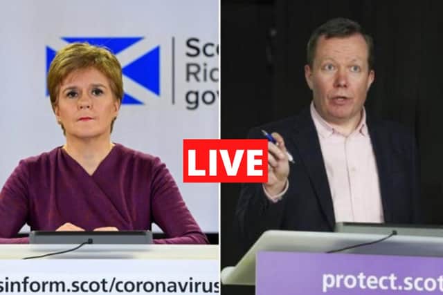 Coronavirus in Scotland.