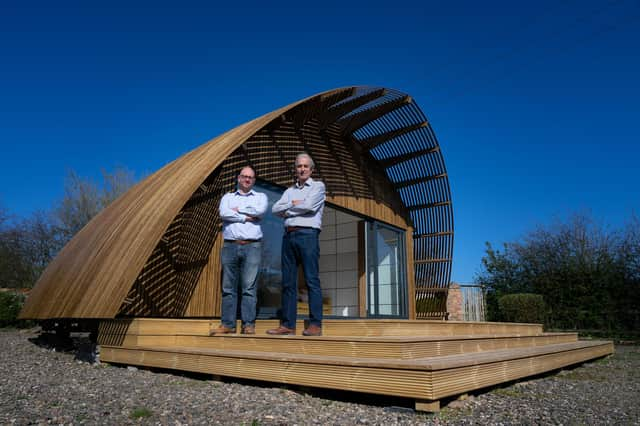 Ross (left) and Archie Hunter of Bonnyrigg-based Armadilla. Picture: contributed.