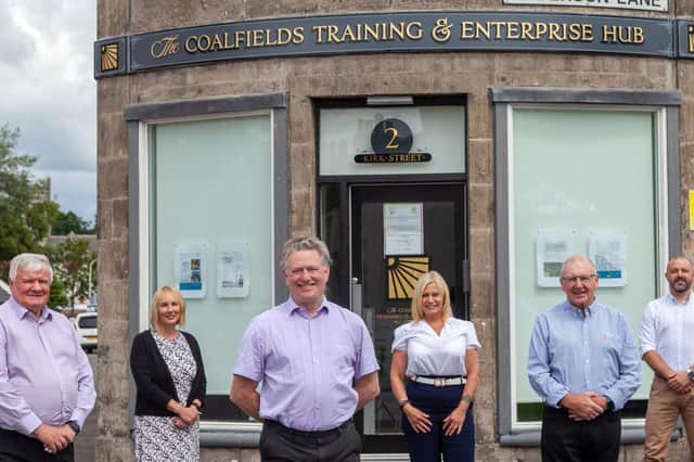 Team members of Coalfields Regeneration Trust, the charity that supports local initiatives to improve health and employment prospects for people across the country’s mining communities.