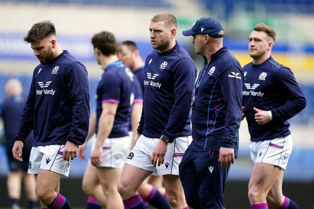 Scotland prepare for Saturday's Six Nations clash with Italy at the Stadio Olimpico.