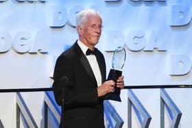 Michael Apted accepts the DGA Honorary Lifetime Member Award in Beverly Hills in 2018