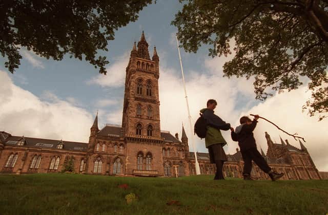 The gothic environment of Glasgow University encouraged Laura Waddell’s questing imagination (Picture: Robert Perry)