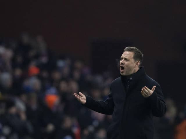 Michael Beale has praised Rangers' character in the face of an injury crisis. (Photo by Craig Foy / SNS Group)
