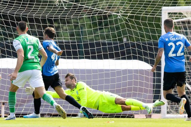 Hibs suffered an ignominious European defeat away to Andorran minnows Inter Club d'Escaldes in July. (Photo by Ross Parker / SNS Group)