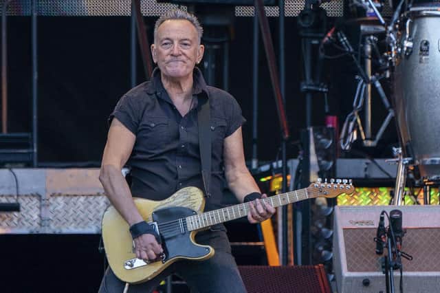 Bruce Springsteen at Murrayfield, Edinburgh, 30 May 2023.
