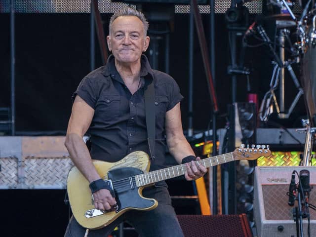 Bruce Springsteen at Murrayfield, Edinburgh, 30 May 2023.