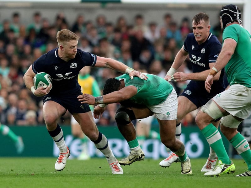 Worked hard defensively as Scotland found themselves under the cosh for long periods. Coped well under the high ball and had no real opportunities to attack Ireland down the flank. 6