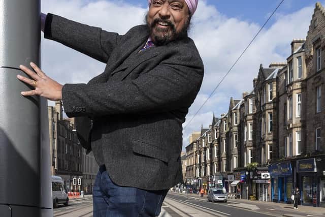 Tony Singh's perfect place is Leith Walk, Edinburgh