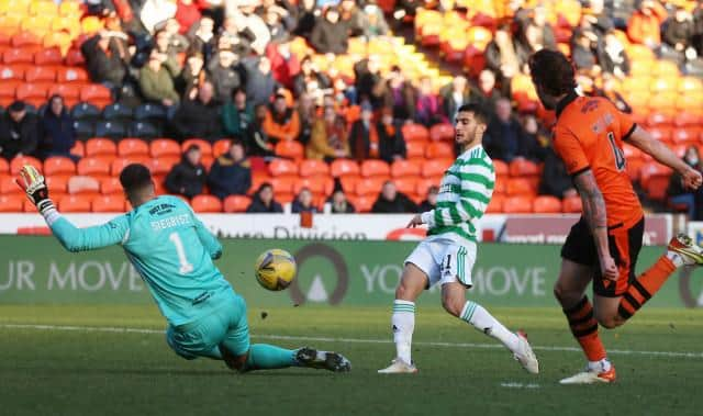 Celtic's Liel Abada scored in the earlier fixture between the sides. (Photo by Craig Williamson / SNS Group)