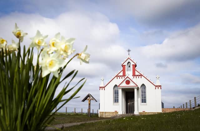 The Italian Chapel, on Lamb Holm, Orkney (Picture: Jane Barlow/PA)