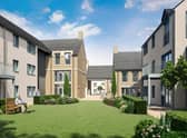 An impression of the Leeds retirement village where work is due to begin on site in May.