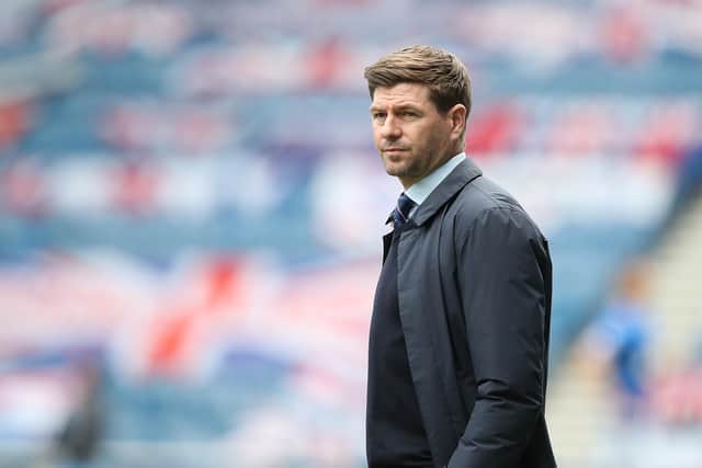 Steven Gerrard has been named as the William Hill Manager of the Year by the Scottish Football Writers' Association after leading Rangers to their first top flight league title in a decade. (Photo by Ian MacNicol/Getty Images)