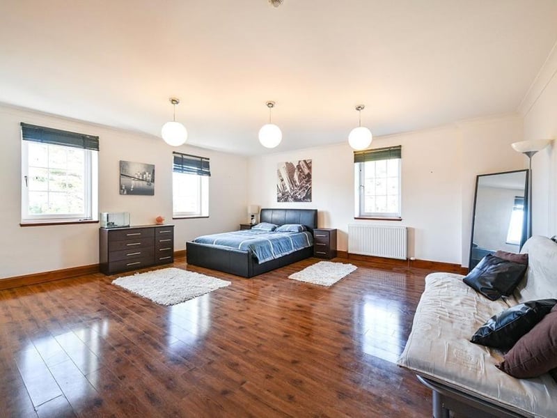 The rooms are generously proportioned