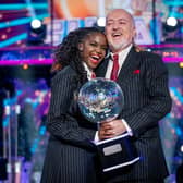 He's the greatest dancer and he's got the Strictly glitterball to prove it - Bill Bailey with Oti Mabuse