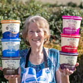 Margaret Pitman was victorious in Mackie’s of Scotland’s summer campaign competition, ‘Mackie’s Moments’ (Photo: Justin Glynn)