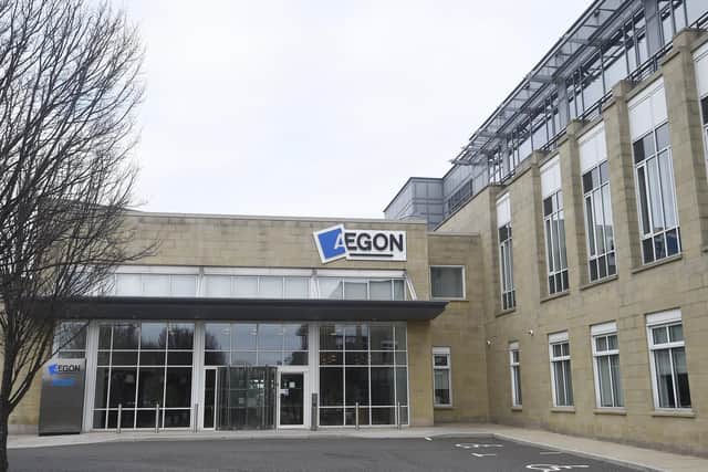 Aegon UK's offices at the Gyle, Edinburgh.