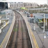 Empty platforms at Stratford station in east London during a strike by members of the Rail, Maritime and Transport union (RMT), in a long-running dispute over jobs and pensions. Picture date: Wednesday January 4, 2023.