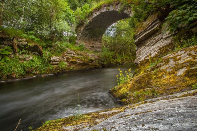 The area around Ballindalloch Castle and Bridge of Avon, in Moray, is rich in pretty woodland that's best seen in autumn. While you're there take a visit to the atmospheric Ballindalloch stone circle.