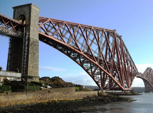 The planned work is to prepare the way for the electrification of the Edinburgh-Fife line over the Forth Bridge. Picture: Michael Gillen