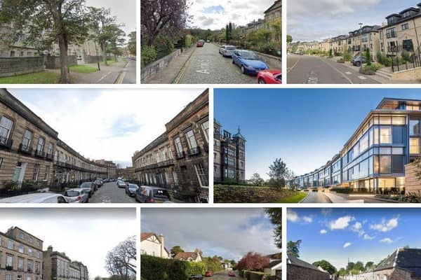 A Bank of Scotland study has revealed Scotland’s most expensive street