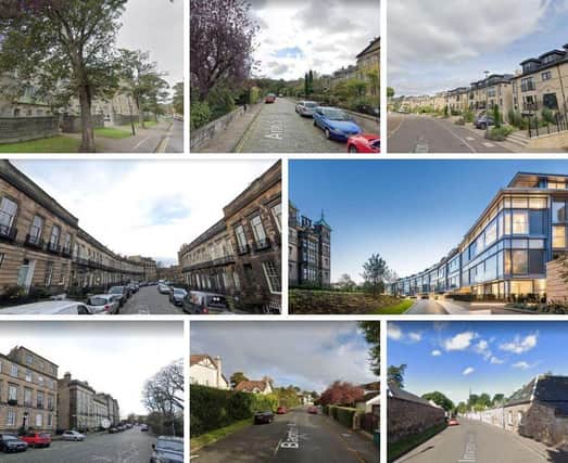 A Bank of Scotland study has revealed Scotland’s most expensive street
