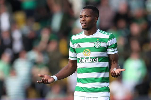 Belgian full-back Boli Bolingoli is going into the final year of his contract at Celtic. (Photo by Ian MacNicol/Getty Images)