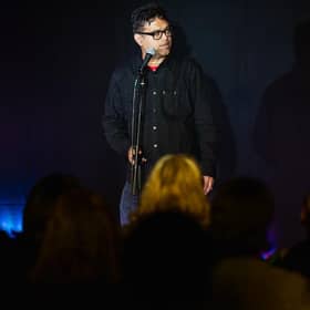 Paul Sinha: Pauly Bengali / Image credit: Andrew Jackson @ Curse These Eyes