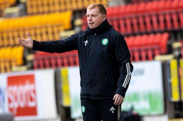 Celtic manager Neil Lennon points to the fact that his team have been written off before as reason to pay no heed to derby predictions (Photo by Craig Williamson / SNS Group)