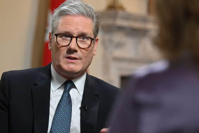 Prime Minister Sir Keir Starmer was interviewed by the BBC’s Laura Kuenssberg.