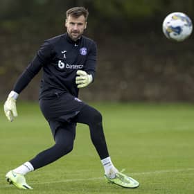 David Marshall has spoken warmly about the new coaching regime at Hibs.