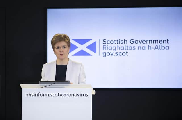 Nicola Sturgeon moved to quash any hopes of people being compensated for quarantining on return from Spain.